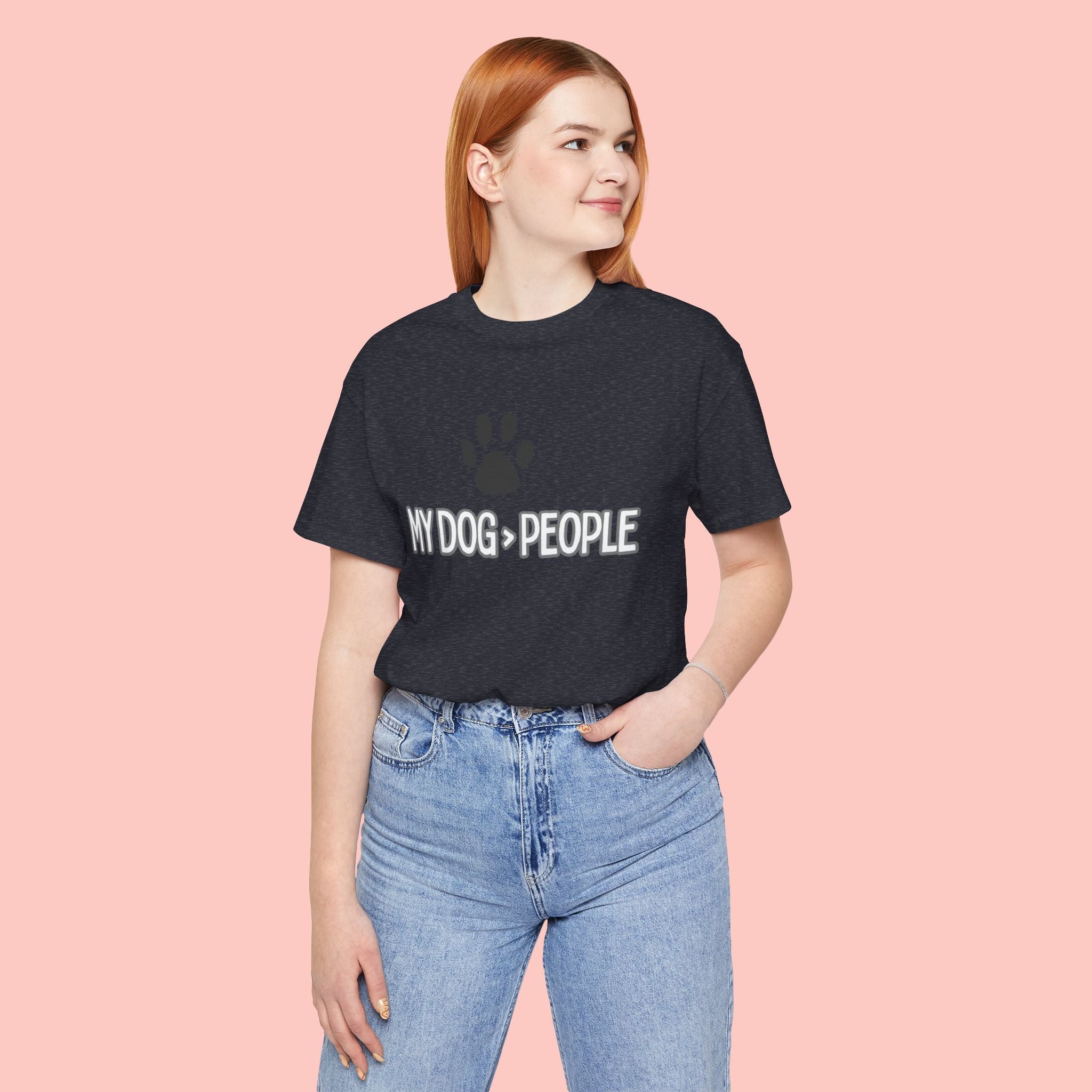 My Dog People T-Shirt — Dog Paw Graphic Tee for Dog Lovers
