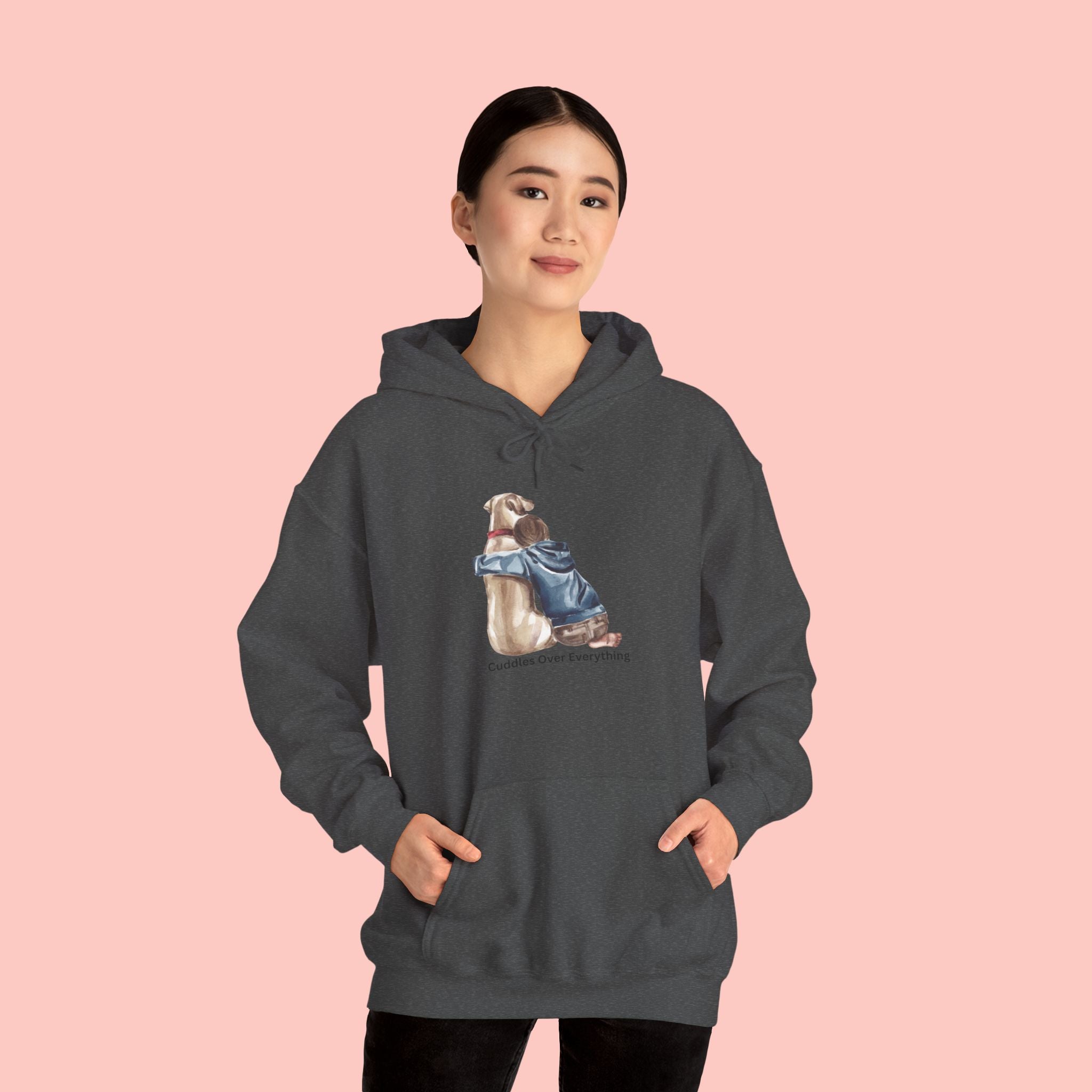 Dog Mom Hoodie — Cozy ‘Couldn’t Chew Your Feelings’ Graphic Sweatshirt