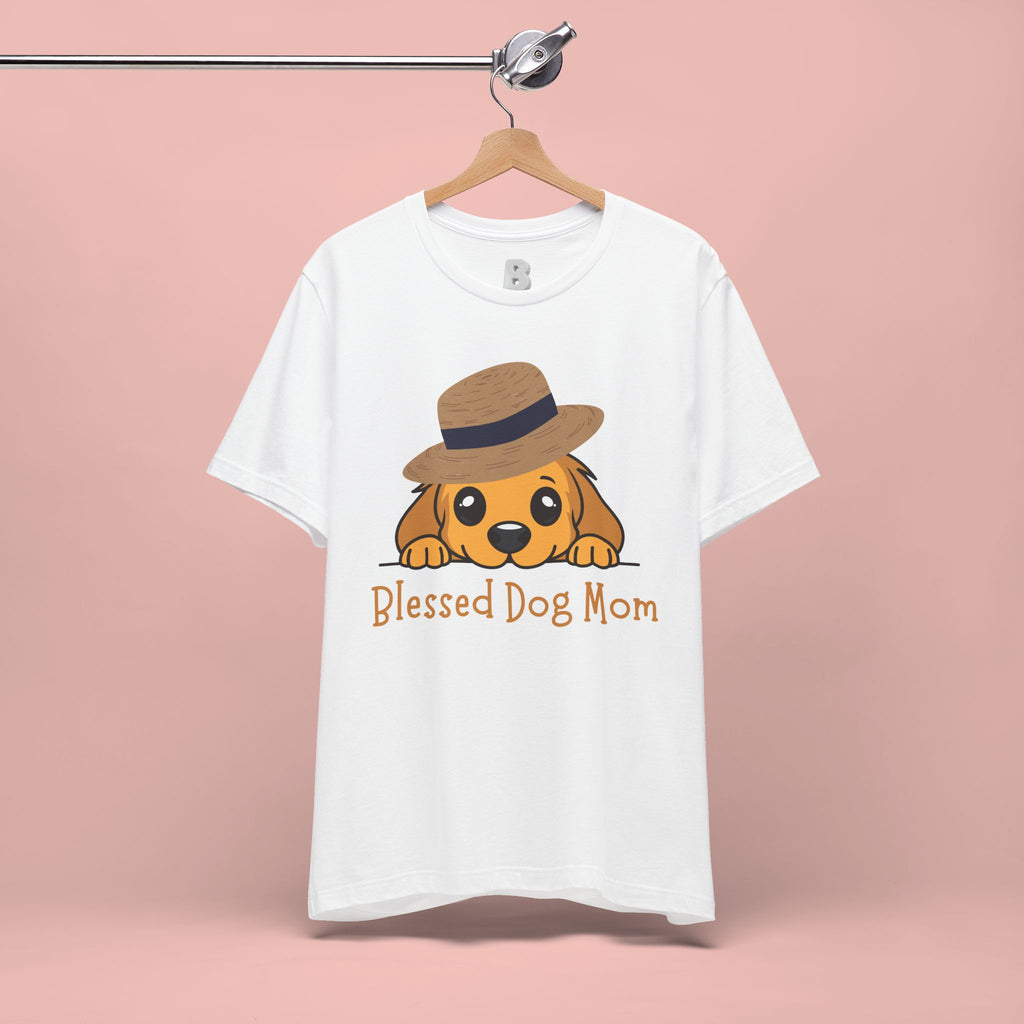 Blessed Dog Mom T-Shirt — Cute Puppy Graphic Tee for Dog Lovers