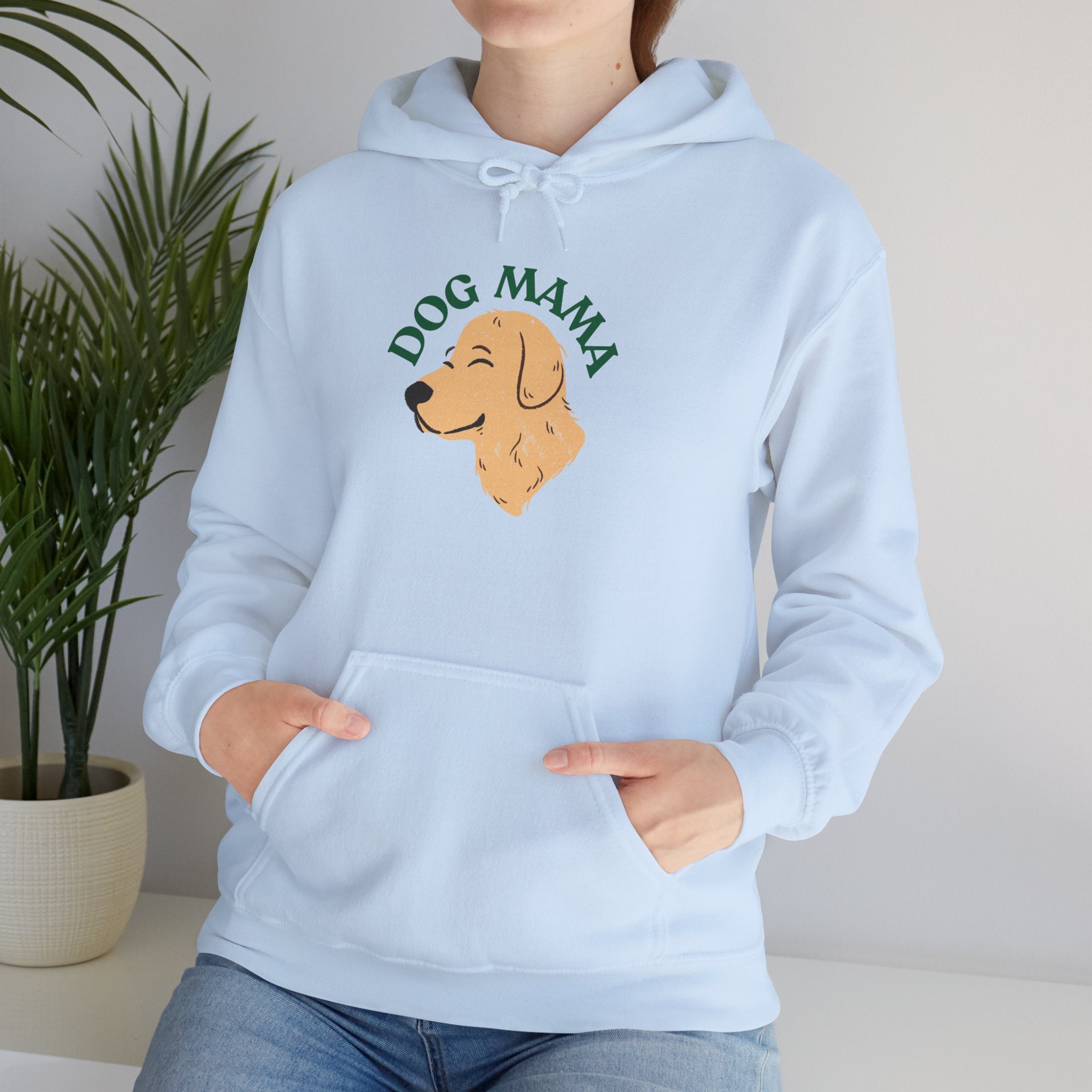 Dog Mama Hoodie — Cute Golden Retriever Dog Mom Sweatshirt