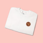 Proud Dog Mom Crewneck Sweatshirt — “No Kids, No Problem” Graphic