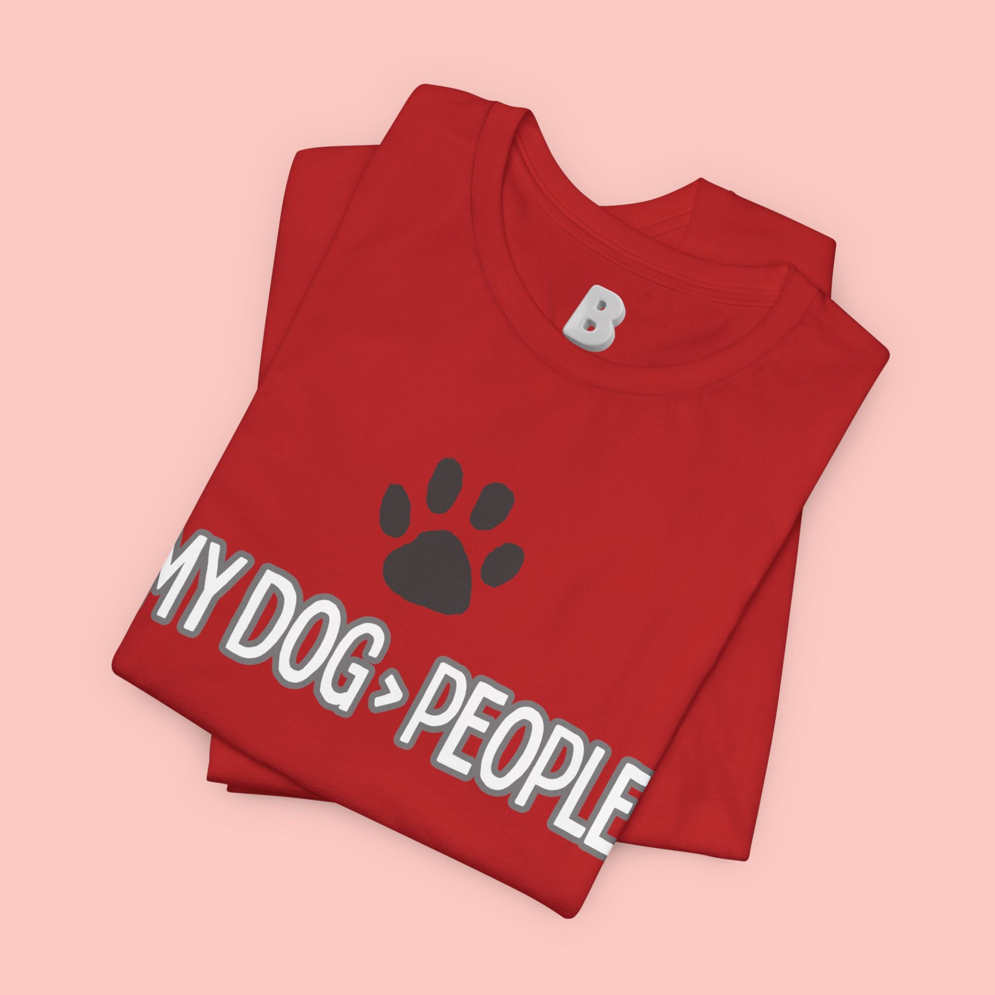My Dog People T-Shirt — Dog Paw Graphic Tee for Dog Lovers