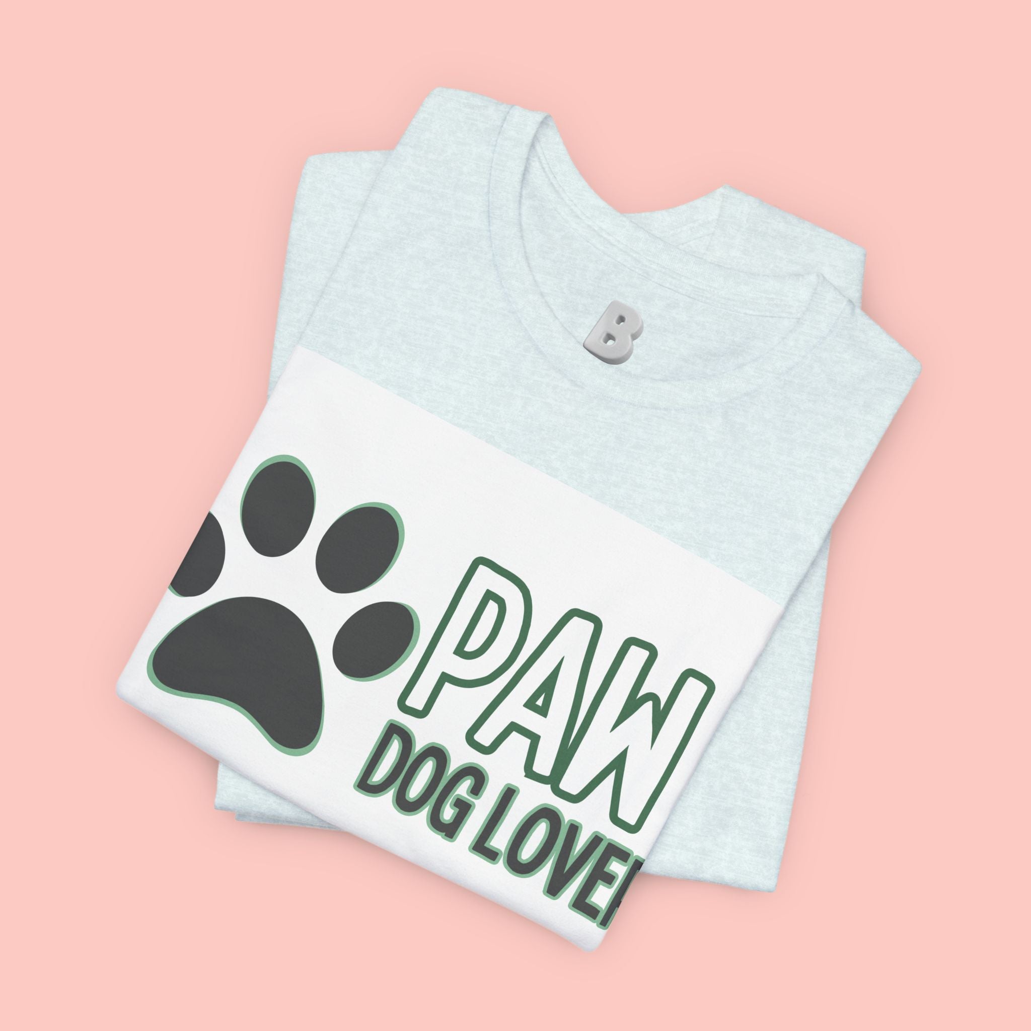 Paw Dog Lover T-Shirt — Cute Paw Print Tee for Dog Owners