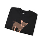 Dog Lover Crewneck Sweatshirt – 'My Dog My Love' Cute Chihuahua Graphic