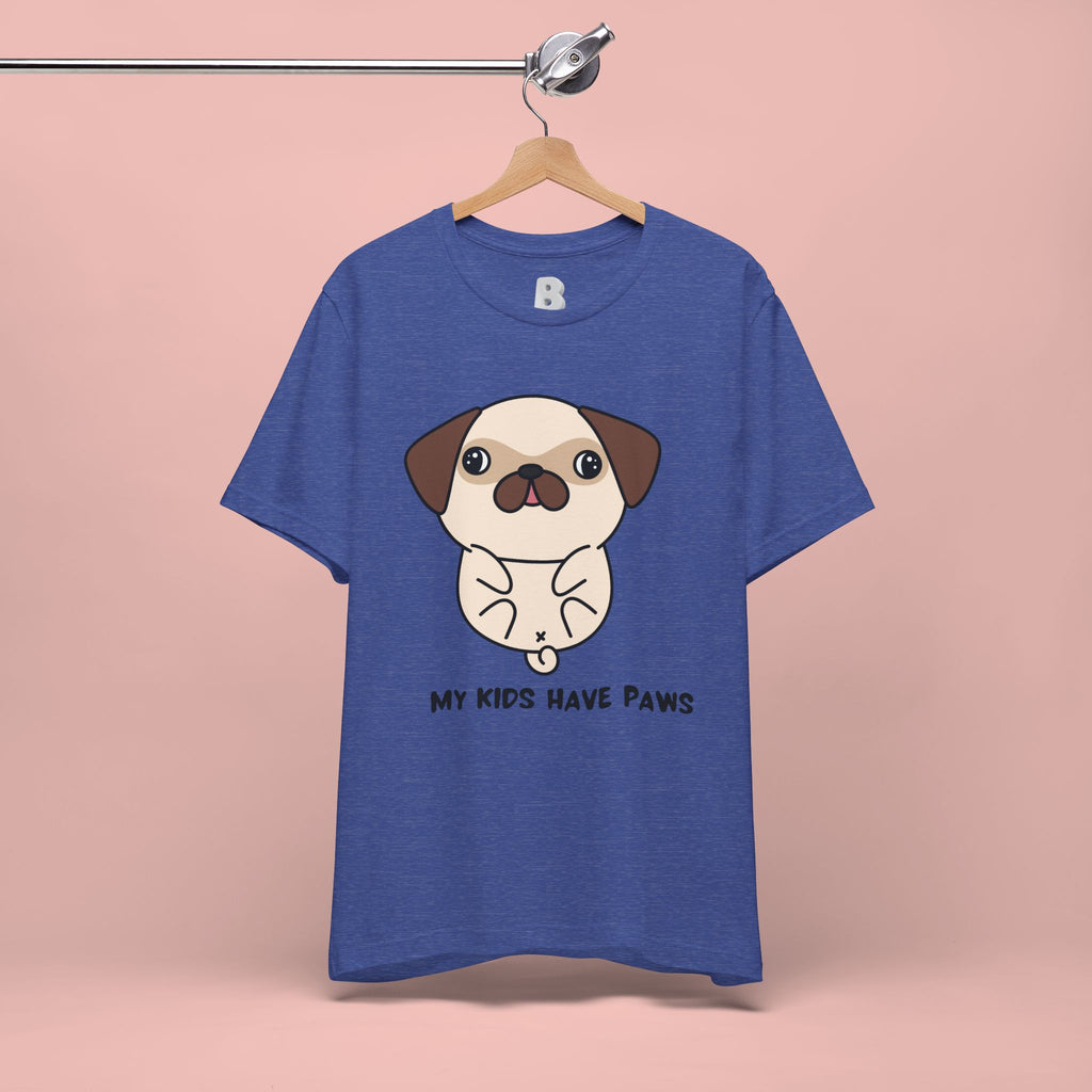 Pug 'My Kids Have Paws' T-Shirt