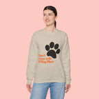 Don't Mess With A Dog Mom Crewneck Sweatshirt