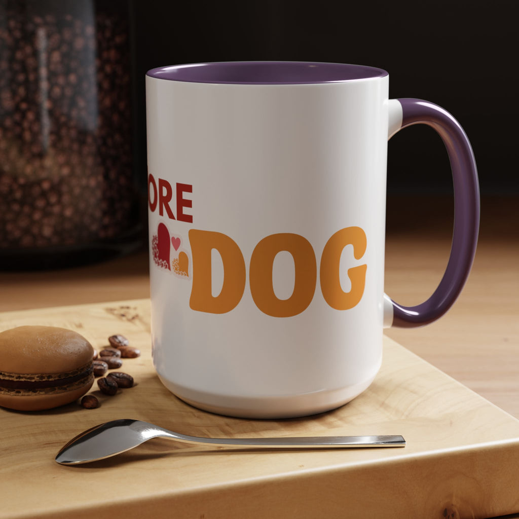 One More Dog Coffee Mug — Cute Dog Lover Accent Mug (11/15oz)