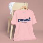 Paws! Cute Paw Print Tee — "Most Lovely" Graphic T-Shirt for Dog & Cat Lovers
