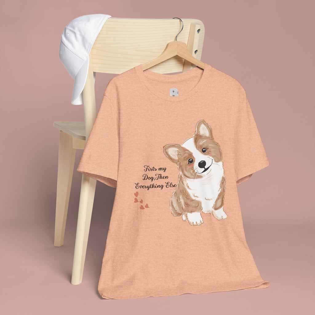 Corgi Love T-Shirt — "This my dog, then everything else" Cute Pet Tee