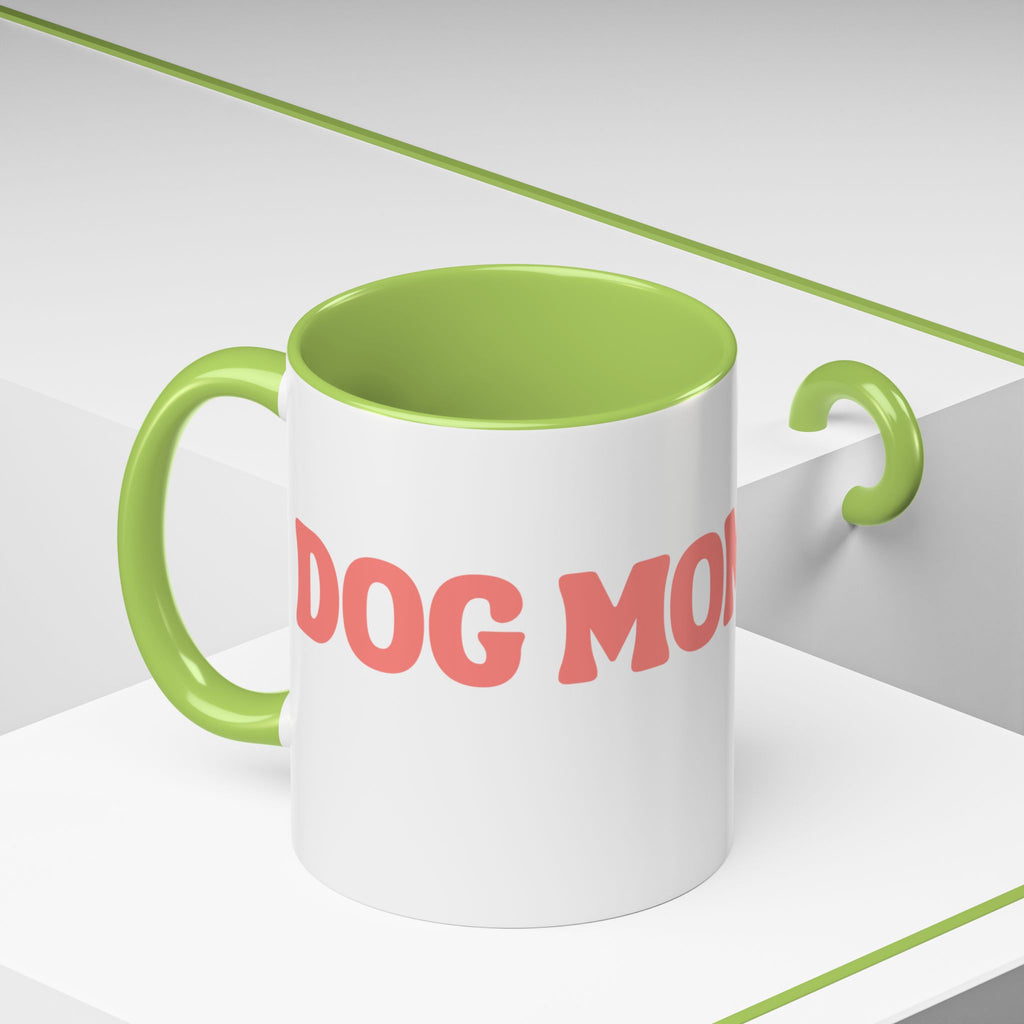 Mom Club Coffee Mug — Cute Paw Print Accent Mug for Dog Moms (11/15 oz)
