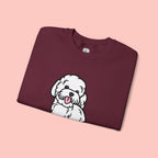 Me & My Dog Cute Doodle Crewneck Sweatshirt