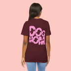 Dog Mom T-Shirt — Retro Pink Graphic Tee for Pet Lovers