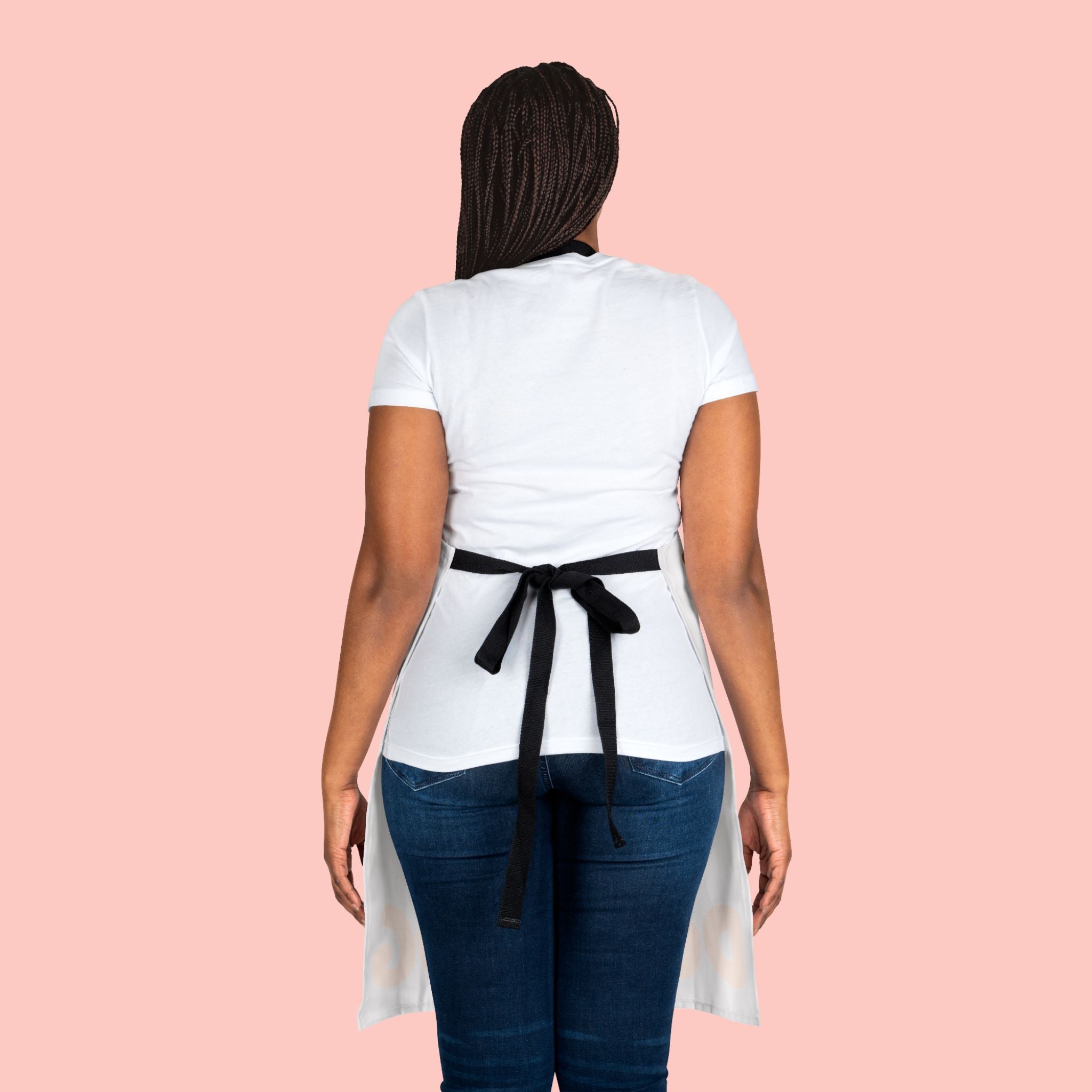 Dog Mom Apron – “Pure Flavor Pure Dog Mom” Paw-Print Kitchen Apron
