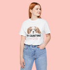 I'm Counting on My Dog T-Shirt — Cute Cavalier Dog Graphic Tee for Dog Lovers