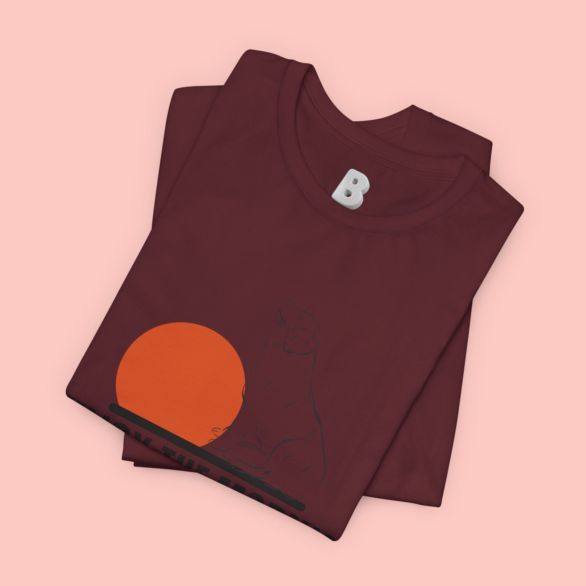 Enjoy the Morning Dog T-Shirt — Graphic Sunrise Pet Lover Tee