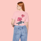 Kiss Your Dog Tee — Corgi Heart Balloon Graphic T-Shirt