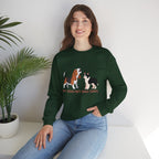 My Dog My Bad Days Sweatshirt – Cute Beagle & Corgi Crewneck for Dog Lovers