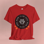 Dog Mom Club T-Shirt — Paw Print Graphic Tee for Pet Lovers
