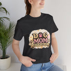 Dog Mom T-Shirt – "Loving My Dog Life" Cute Paw Print Tee for Pet Moms