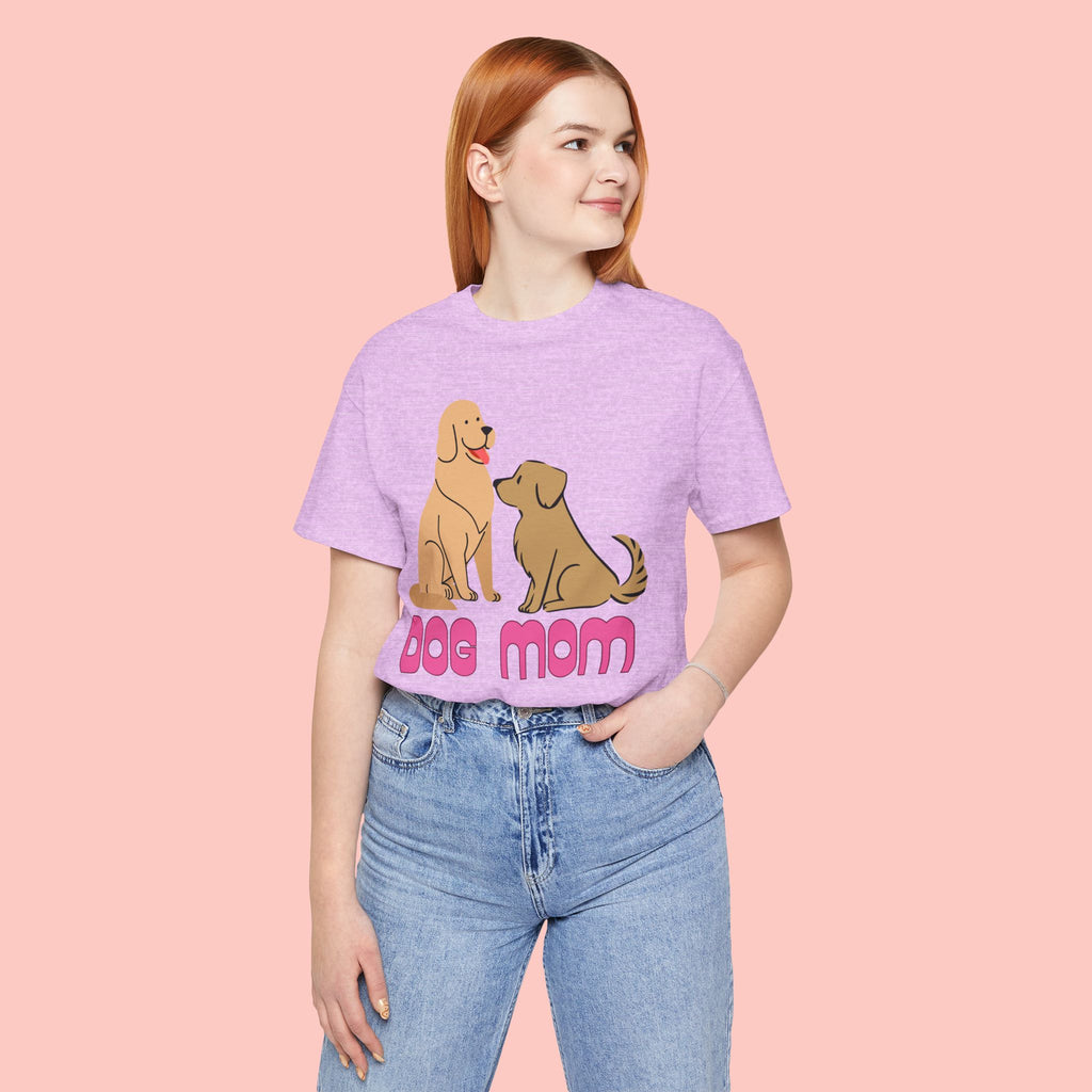 Dog Mom T‑Shirt — Cute Retro Dogs Graphic Tee for Dog Lovers