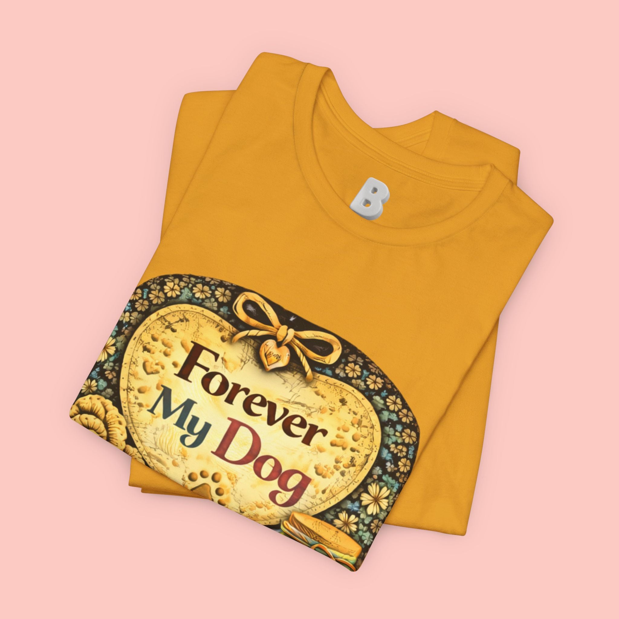 Dog T-Shirt — "Forever My Dog" Vintage Pet Lovers Tee