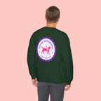Walking With My Dog Sweatshirt – "Can't Say No" Dog Lover Crewneck