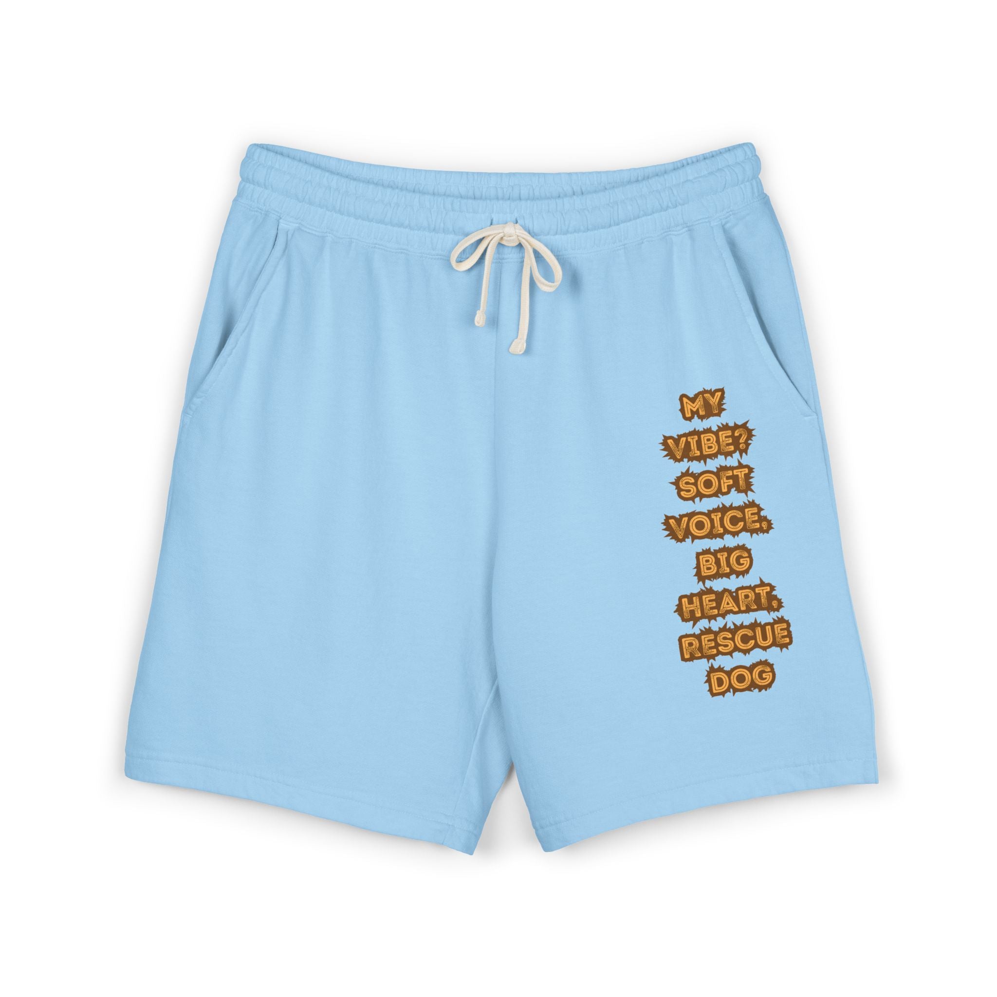 Unisex Garment-Dyed Lightweight Fleece Sweat Shorts