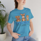 Dog Mom Tee — "Dog Mom: It Is Not A Hobby, It Is A Lifestyle" Cute Puppy Graphic T‑Shirt