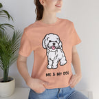 Me & My Dog T-Shirt — Cute Cartoon Puppy Tee for Dog Lovers