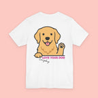 Love Your Dog T-Shirt — Cute Golden Retriever Graphic Tee