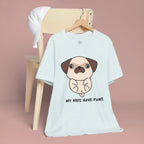 Pug 'My Kids Have Paws' T-Shirt