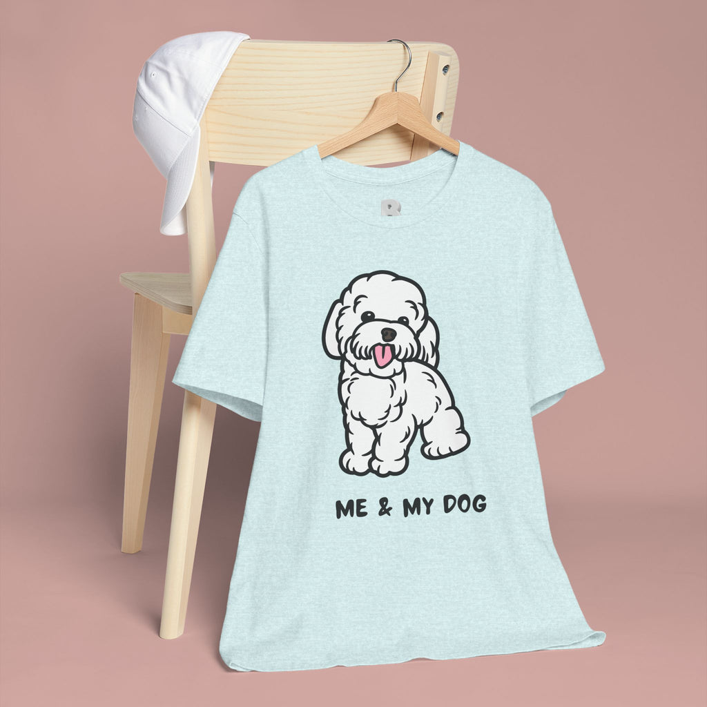 Me & My Dog T-Shirt — Cute Cartoon Puppy Tee for Dog Lovers