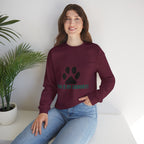 Paw Is My Favourite Sweatshirt – Cute Paw Print Crewneck for Dog & Cat Lovers