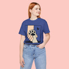 Dog Mom T-Shirt — "Love Your Dog Like a Mom" Paw Print Graphic