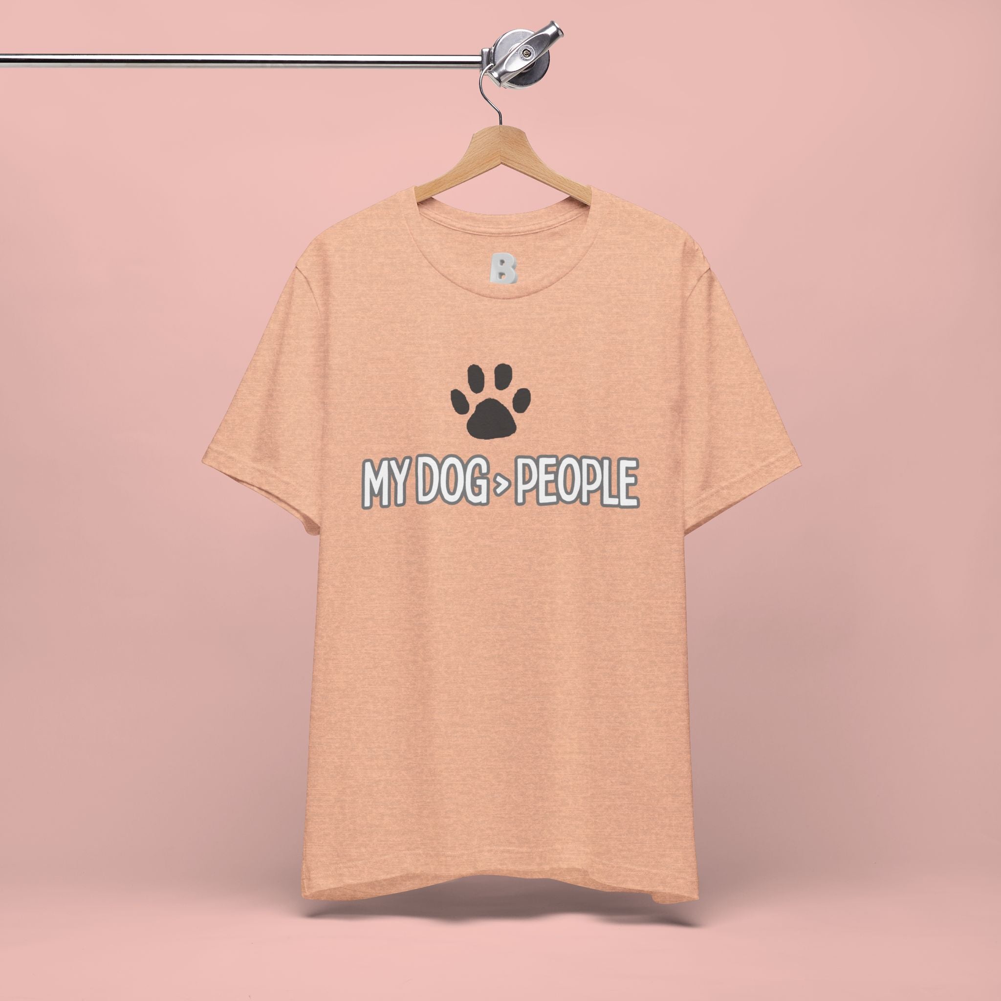 My Dog People T-Shirt — Dog Paw Graphic Tee for Dog Lovers
