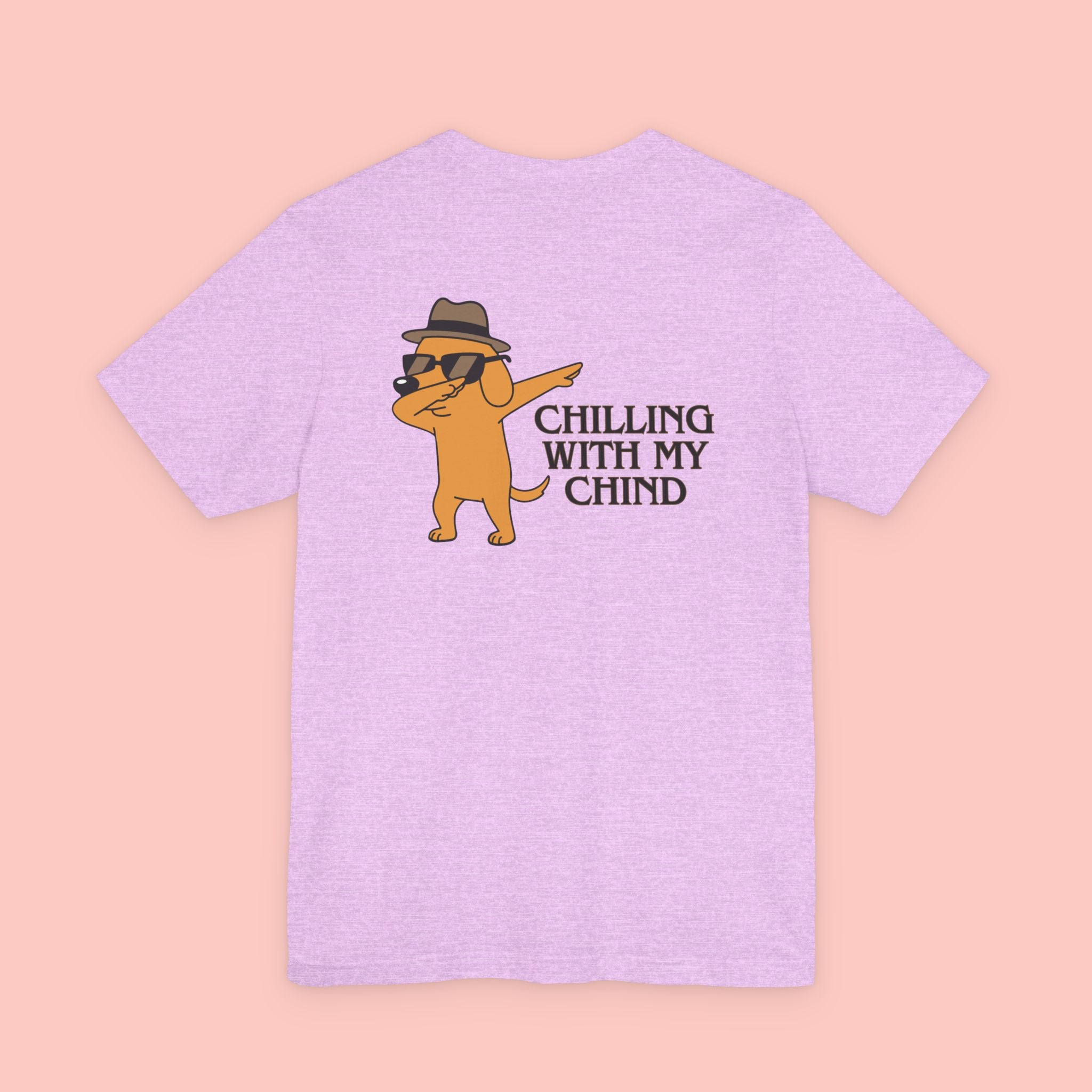 Chilling With My Chind Tee — Funny Dab Cat Graphic T-Shirt
