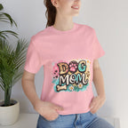 Dog Mom T-Shirt – Cute Paw Print Graphic Tee for Pet Lovers