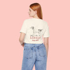 Lovely Dog Mom T-Shirt — Vintage Hunting Dog Illustration
