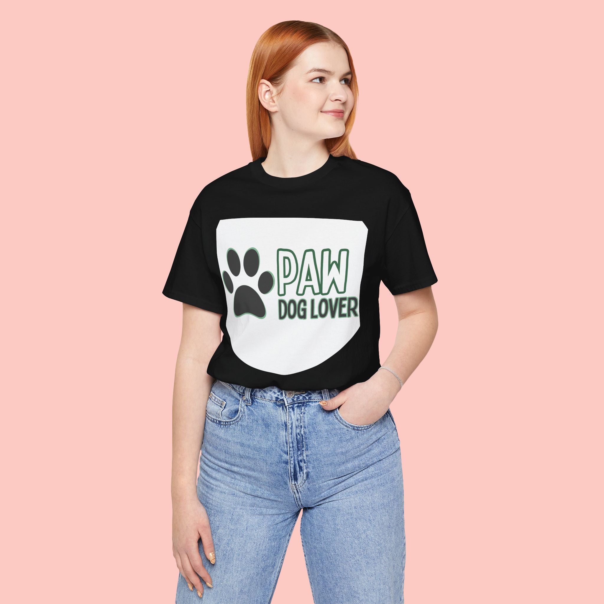 Paw Dog Lover T-Shirt — Cute Paw Print Tee for Dog Owners