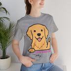 Love Your Dog Tee — Cute Golden Retriever Graphic T-Shirt