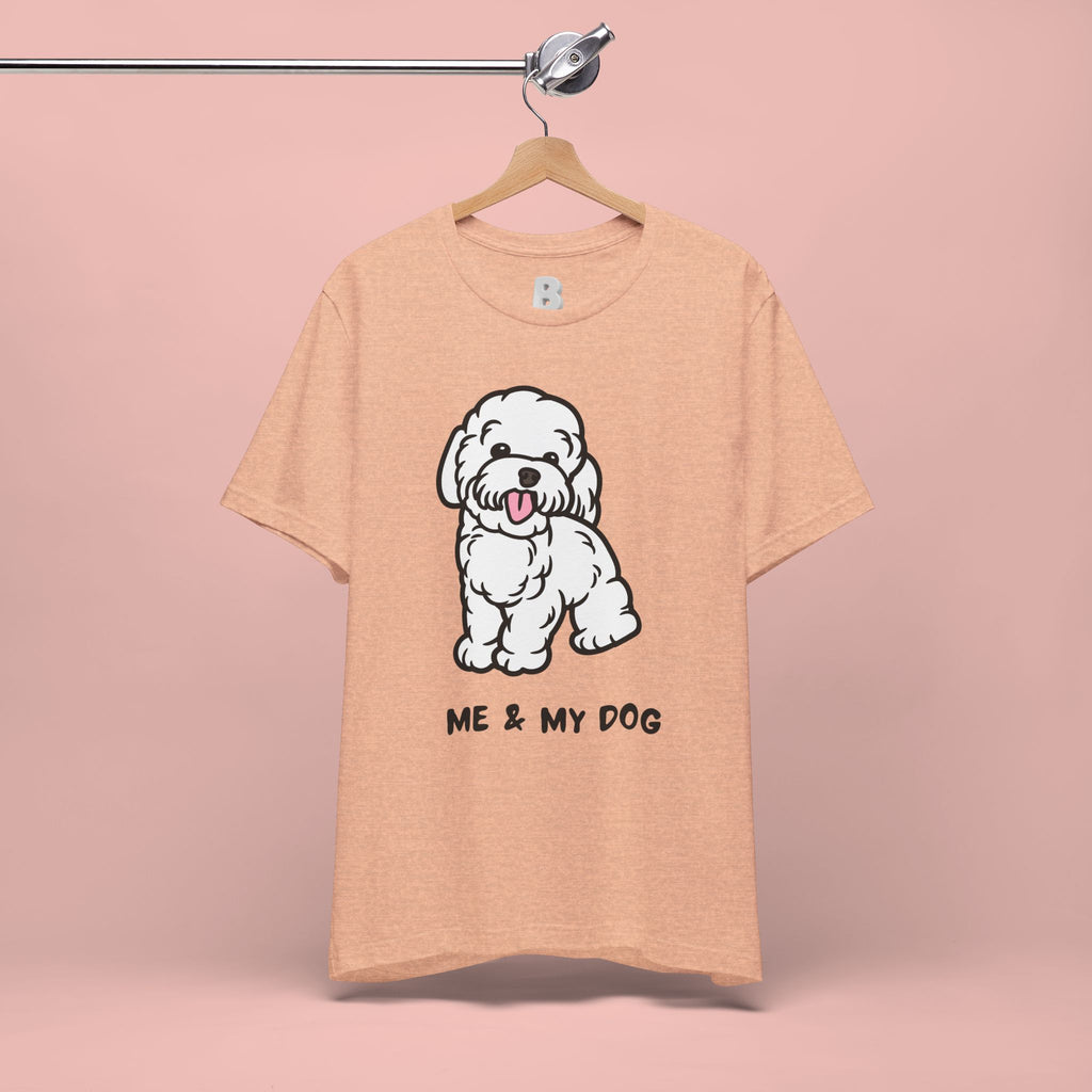 Me & My Dog T-Shirt — Cute Cartoon Puppy Tee for Dog Lovers