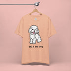 Me & My Dog T-Shirt — Cute Cartoon Puppy Tee for Dog Lovers