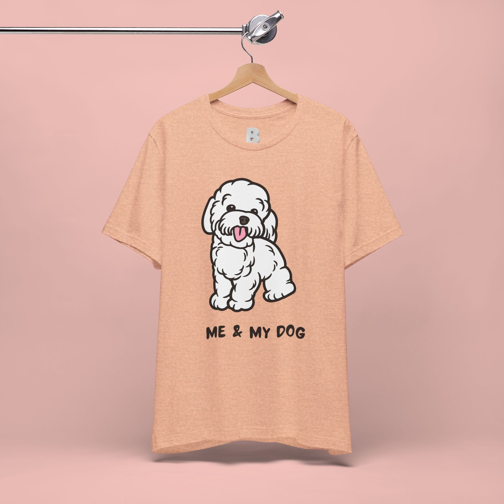 Me & My Dog T-Shirt — Cute Cartoon Puppy Tee for Dog Lovers