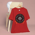 Dog Mom Club T-Shirt — Paw Print Graphic Tee for Pet Lovers