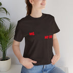 T-Shirt — "Me  My Dog" Minimalist Paw & Hand Illustration