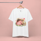 Dog Mom T-Shirt — Cute Floral Puppy Tee for Dog Lovers