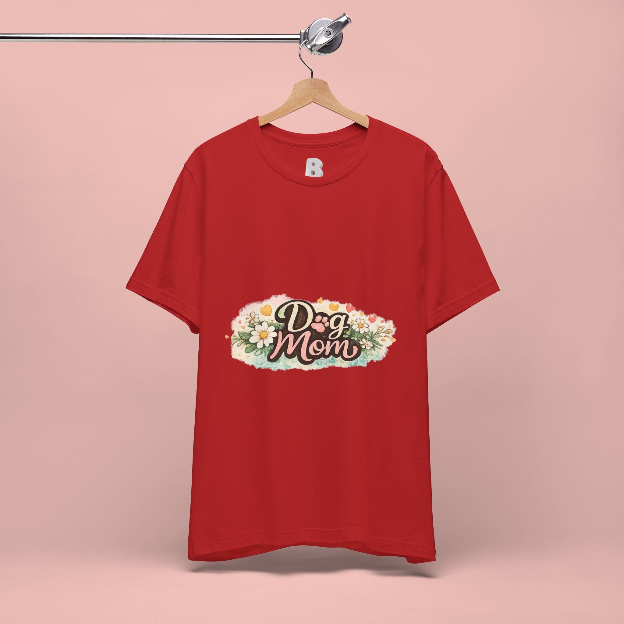 Dog Mom Floral Tee