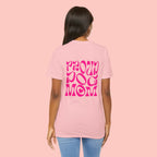 Proud Dog Mom T-Shirt — Retro Pink Graphic Tee for Pet Lovers