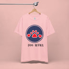 Dog Mama T-Shirt — Cute Paw & Heart Graphic Tee for Dog Lovers