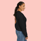 Proud Dog Mom Crewneck Sweatshirt — “No Kids, No Problem” Graphic